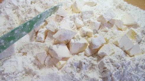 печенье творожные треугольники