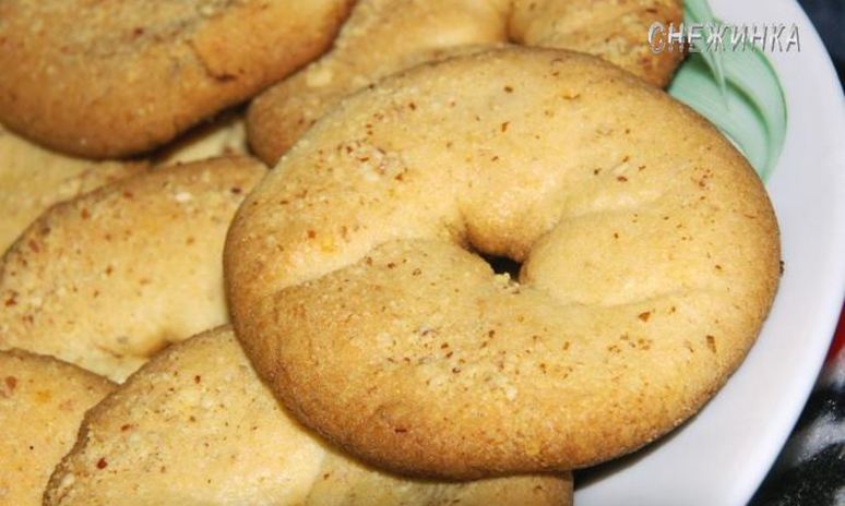 Рецепт печенья ванильные колечки
