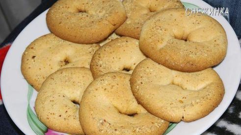 печенье ванильные колечки