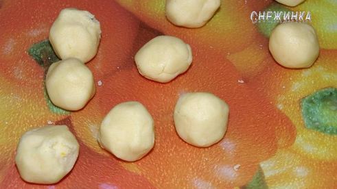 печенье ванильные колечки