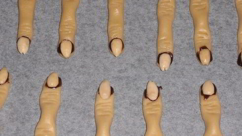 печенье ведьмины пальчики на halloween