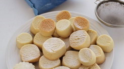 песочное печенье с крахмалом