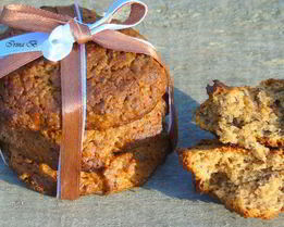 Постное овсяное печенье с черносливом