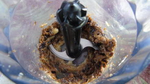 постное овсяное печенье с черносливом