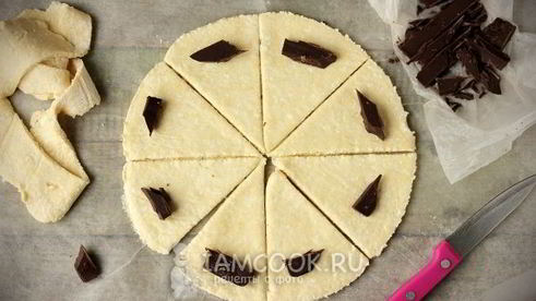 рогалики из творожного теста