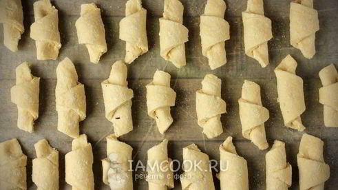 рогалики из творожного теста