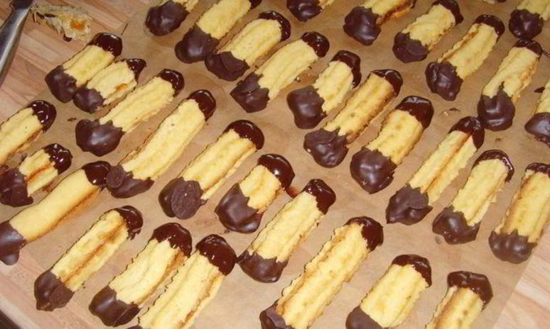 Рецепт рождественского печенья апельсиновые языки