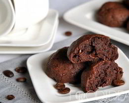 Шоколадно-кофейное печенье