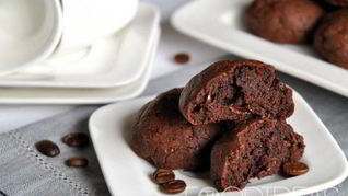 Шоколадно-кофейное печенье