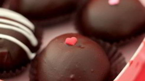 шоколадное печенье к дню влюбленных