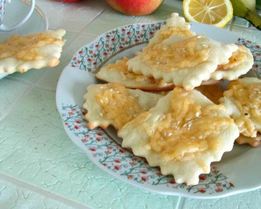 Сырное печенье с кунжутом