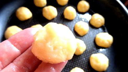 сырное заварное печенье солнечные зайчики