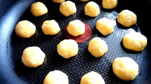 сырное заварное печенье солнечные зайчики