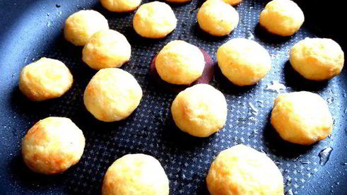 сырное заварное печенье солнечные зайчики