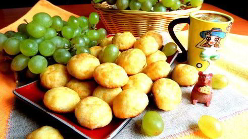 сырное заварное печенье солнечные зайчики