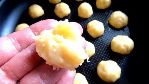 сырное заварное печенье солнечные зайчики