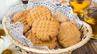 Тающее арахисовое печенье