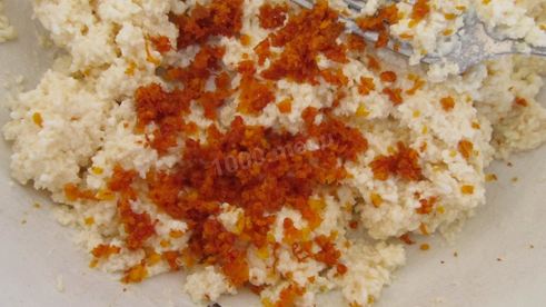 творожно апельсиновое печенье с глазурью