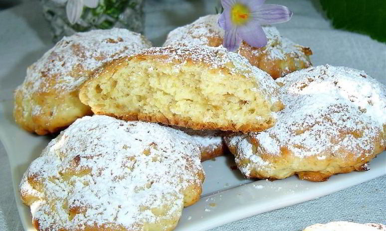 Рецепт яблочного печенья с яблоками