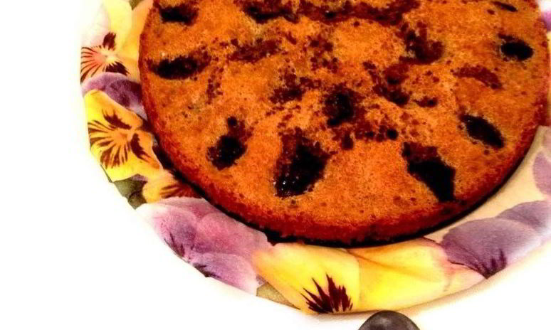 Рецепт ароматного сливового пирога