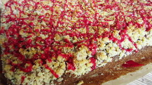 ароматный вишневый пирог