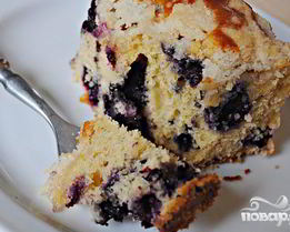 Черничный пирог с мускатом