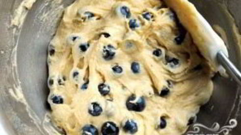 черничный пирог с мускатом