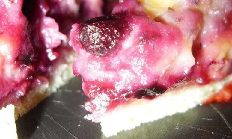 Рецепт фруктово-ягодного песочный пирог