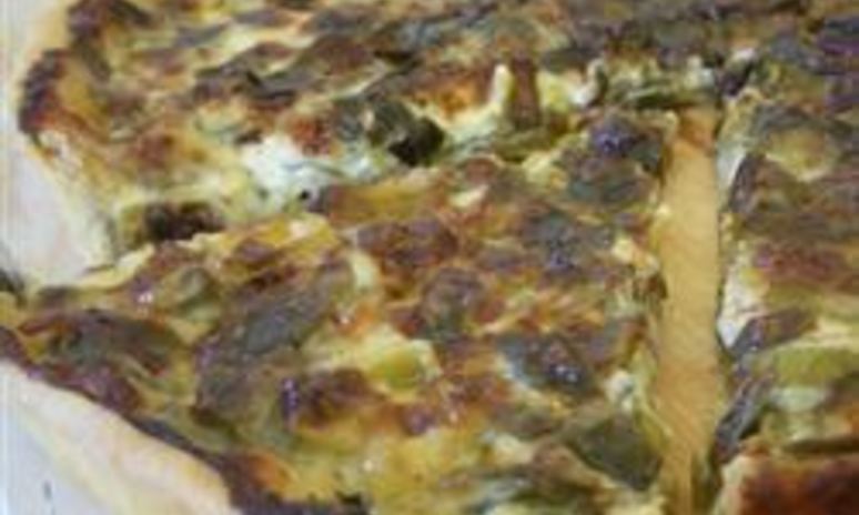 Рецепт киша из лука-порея