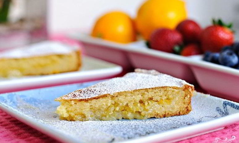 Рецепт лимонного пирога с начинкой
