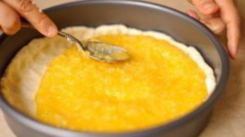 лимонный пирог с начинкой