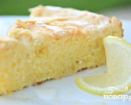 Лимонный пирог с оливковым маслом