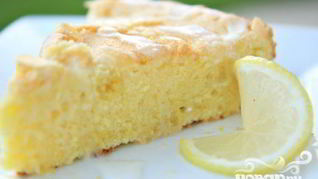 Лимонный пирог с оливковым маслом