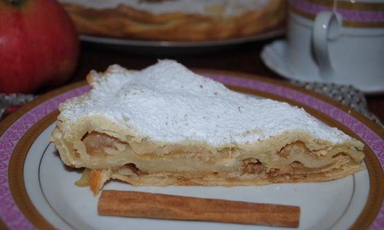 Рецепт моего яблочного пирога осеннего джаз