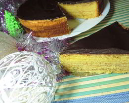 Немецкий рождественский торт-пирог Баумкухенторте