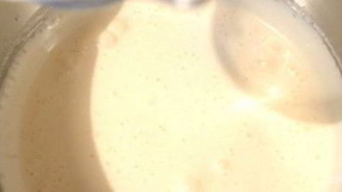 нежный пирог с персиками