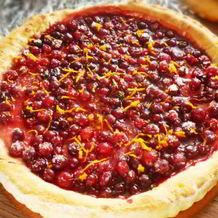 Пироги с клюквой