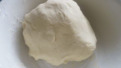 пирог из творожного теста с яблоками