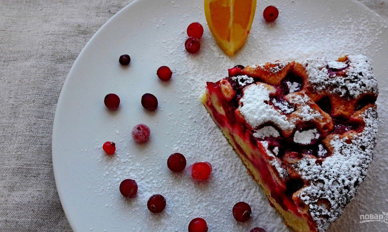 Рецепт пирога клафути с вишней