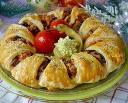 Пирог с курицей