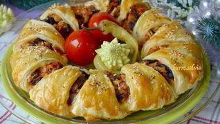 Пирог с курицей