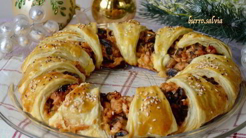 пирог с курицей