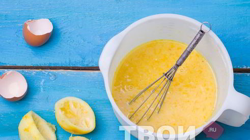 пирог с лимонной начинкой