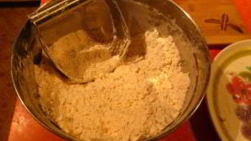 пирог с лисичками и курицей