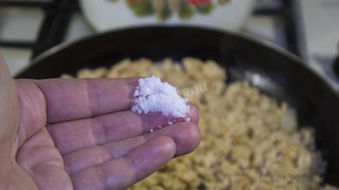 пирог с рисом и фаршем