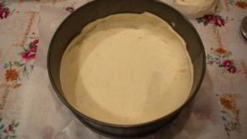 пирог с шампиньонами и курицей