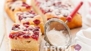 Пирог с ягодами замороженными