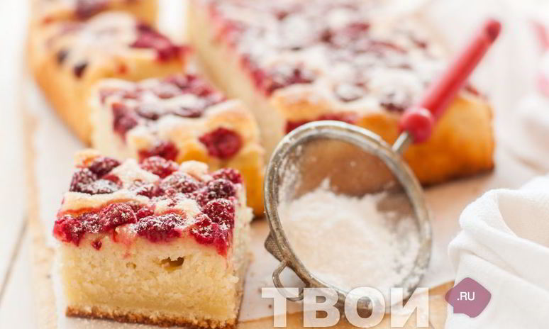Рецепт пирога с ягодами замороженными