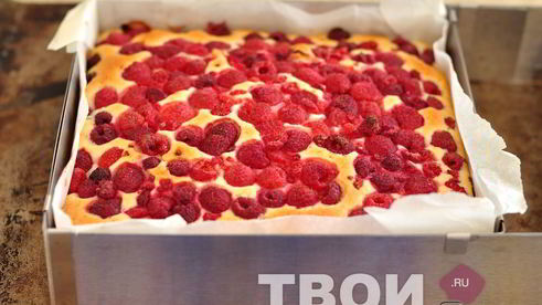 пирог с ягодами замороженными