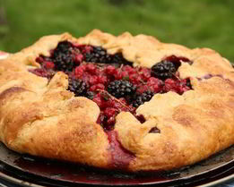 Пирог с ягодами